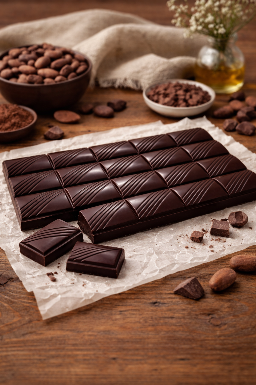 Dark Chocolate 78% Cocoa | Premium Craft Chocolate by CRĀVA™