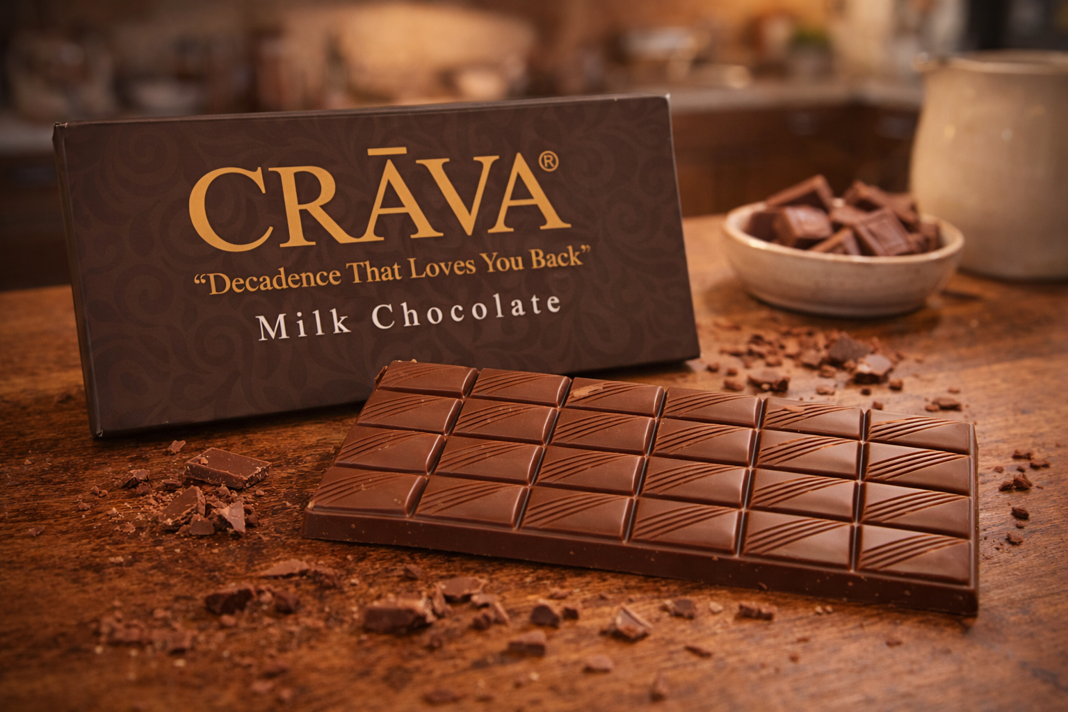 Milk Chocolate | Premium Craft Chocolate by CRĀVA™