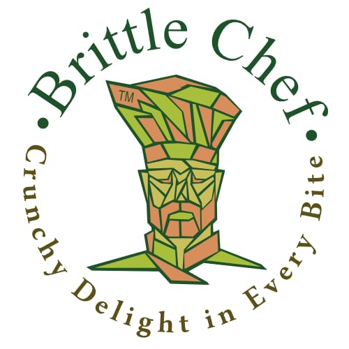 Brittle Chef Macadamia BrittleLux, Premium Nut Brittle Candy, 12 oz